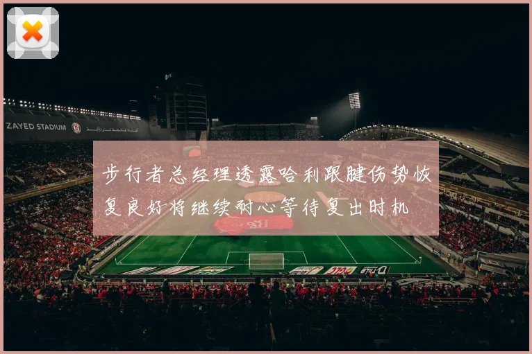 步行者总经理透露哈利跟腱伤势恢复良好将继续耐心等待复出时机